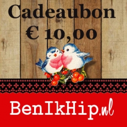 Cadeaubon BenIkHip.nl 10 euro
